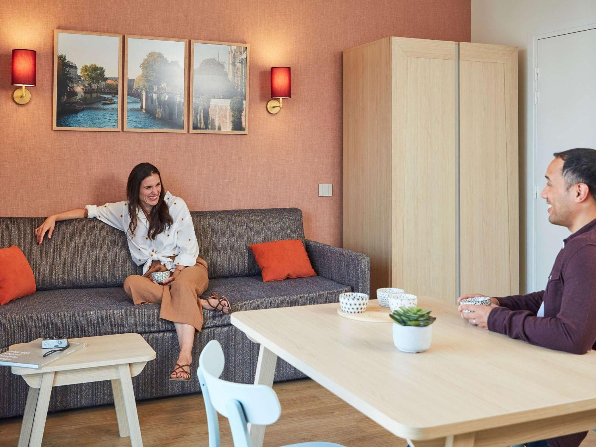Aparthotel Adagio Paris Boulogne Exteriör bild
